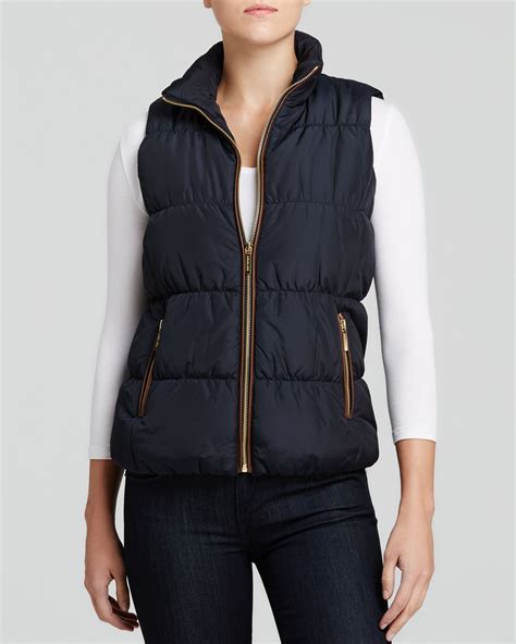 michael kors mens quilted vest|Michael Kors puffer vest women's.